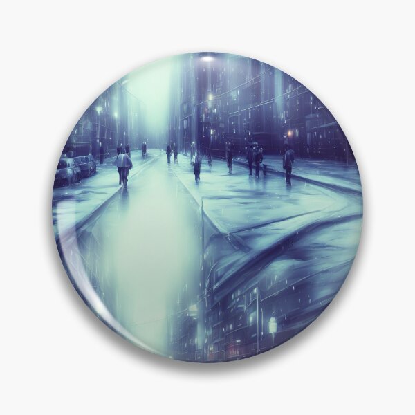 Item preview, Walking through the streets of a city on a cold winter day designed and sold by Dicoart.