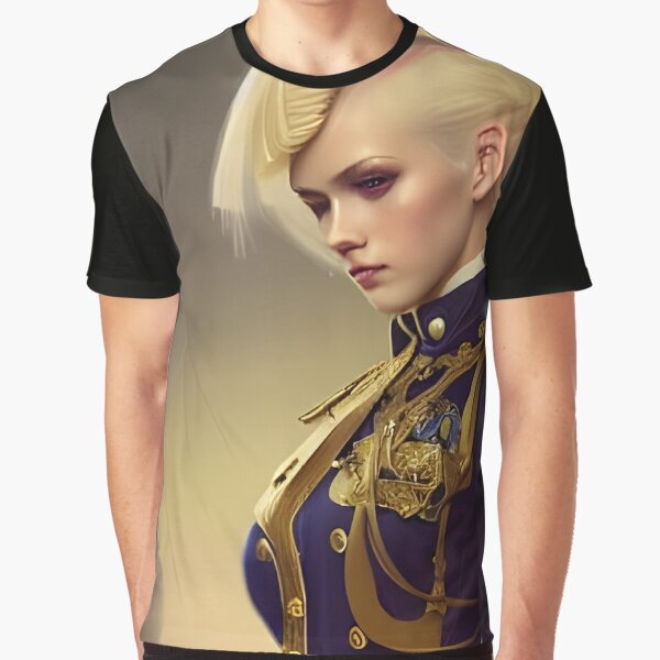 Wounded blonde steampunk Officer in Military Uniform Essential T-Shirt for  Sale by Eliteijr