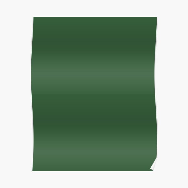 "Hunter green solid color" Poster for Sale by balenciars | Redbubble