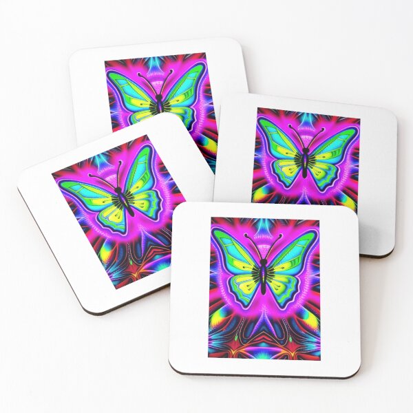 Item preview, COLORFUL BLUE WINGED WINGED BUTTERFLY designed and sold by sailorsam1805.