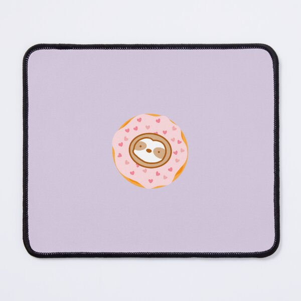 Item preview, Cute Heart Sprinkle Donut Sloth designed and sold by theslothinme.