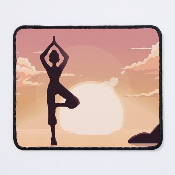 Item preview, Girl Practice Meditation In Nature designed and sold by KandMe.