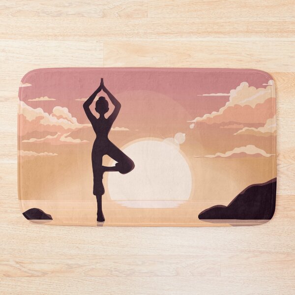 Item preview, Girl Practice Meditation In Nature designed and sold by KandMe.