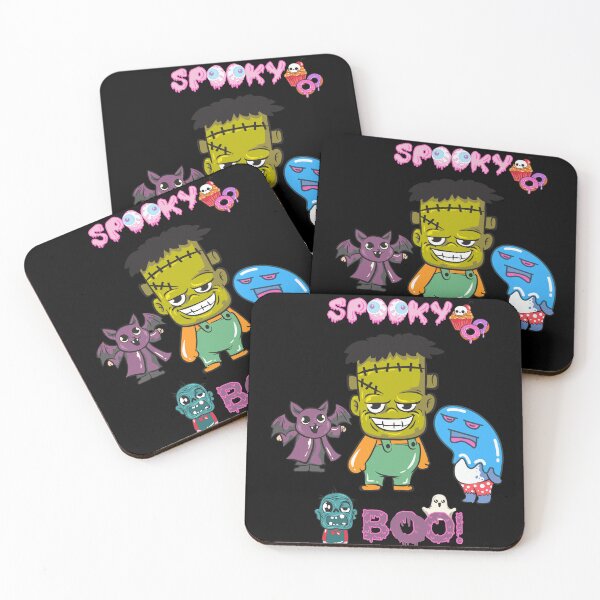 Item preview, spooky boo halloween party girl and boy designed and sold by mirdayn.