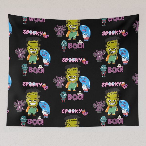 Item preview, spooky boo halloween party girl and boy designed and sold by mirdayn.
