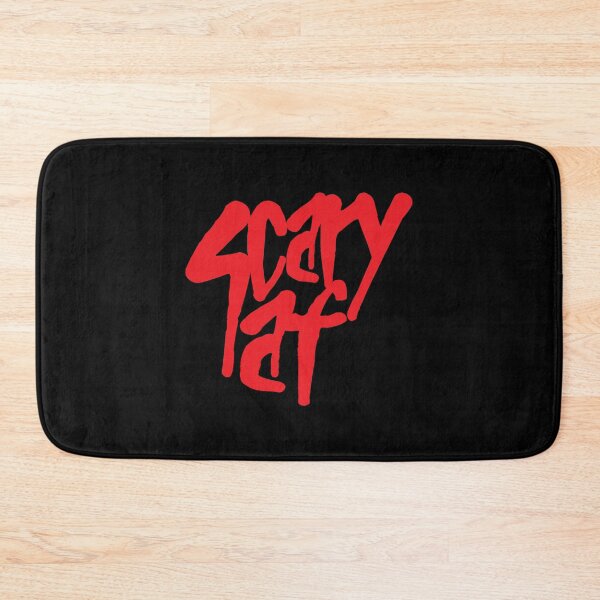Item preview, Scary Af - Red Text  designed and sold by Whimsical  Thinker.