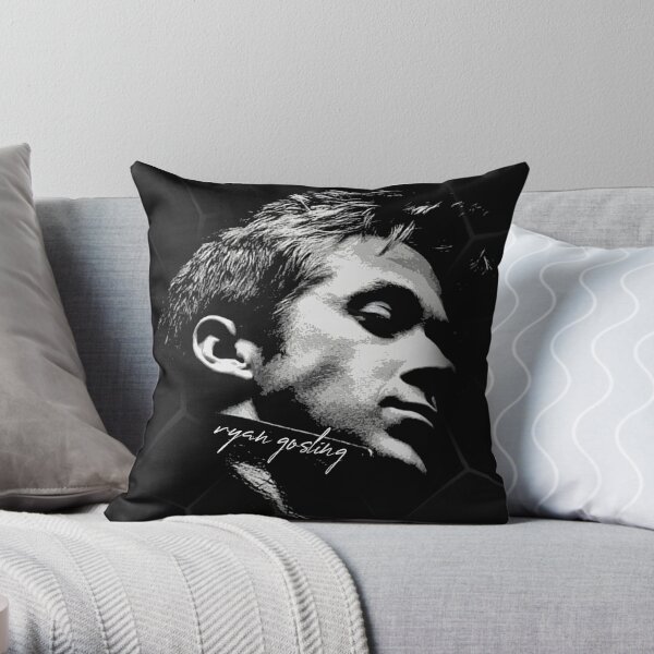 Driver - Ryan Gosling Throw Pillow by Inspirowl Design - Fine Art America