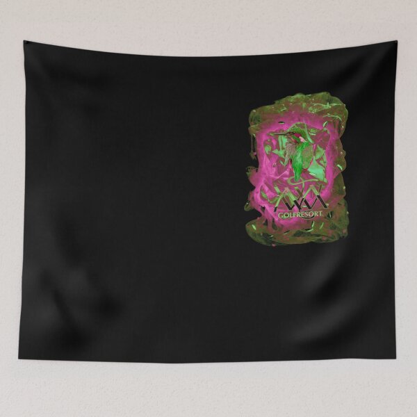Item preview, Golf resort Majesticworld in pink-green designed and sold by majesticworld.