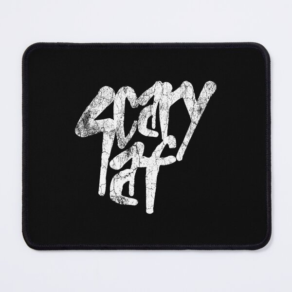 Item preview, Scary Af - Vintage Look Text designed and sold by Whimsical  Thinker.