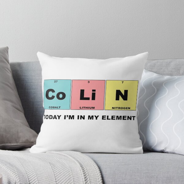 Item preview, COLIN.  Today I'm in my element. designed and sold by CMYmerch.