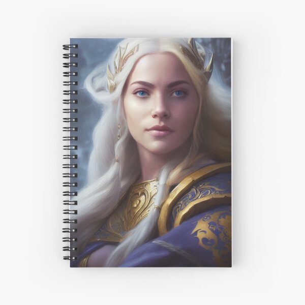 Vista previa del artículo con la obra «jaina valiente», diseñado y vendido por NianderQuinn.