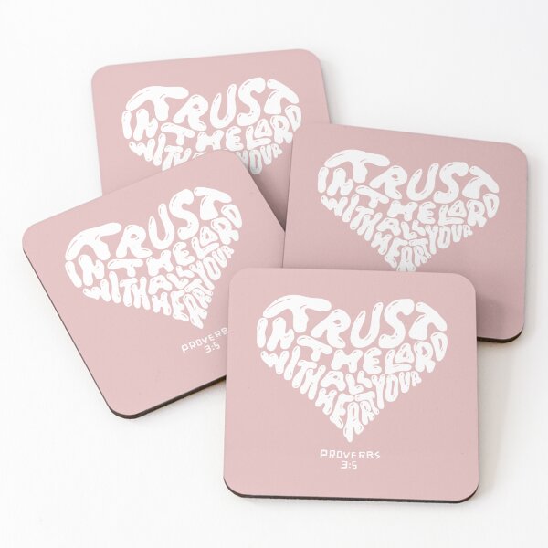 Item preview, Trust in The Lord Funky Heart designed and sold by designsbybrynne.