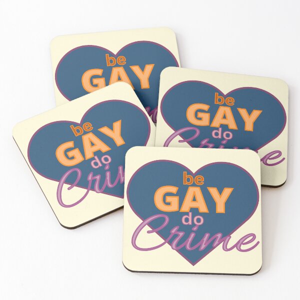 Item preview, Be Gay Do Crime designed and sold by homotropic.