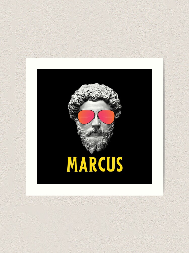 Marcus Aurelius Sunglasses T-Shirt Funny Stoic