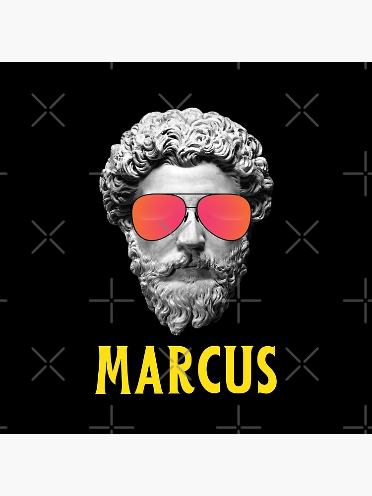 Marcus Aurelius Sunglasses T-Shirt Funny Stoic