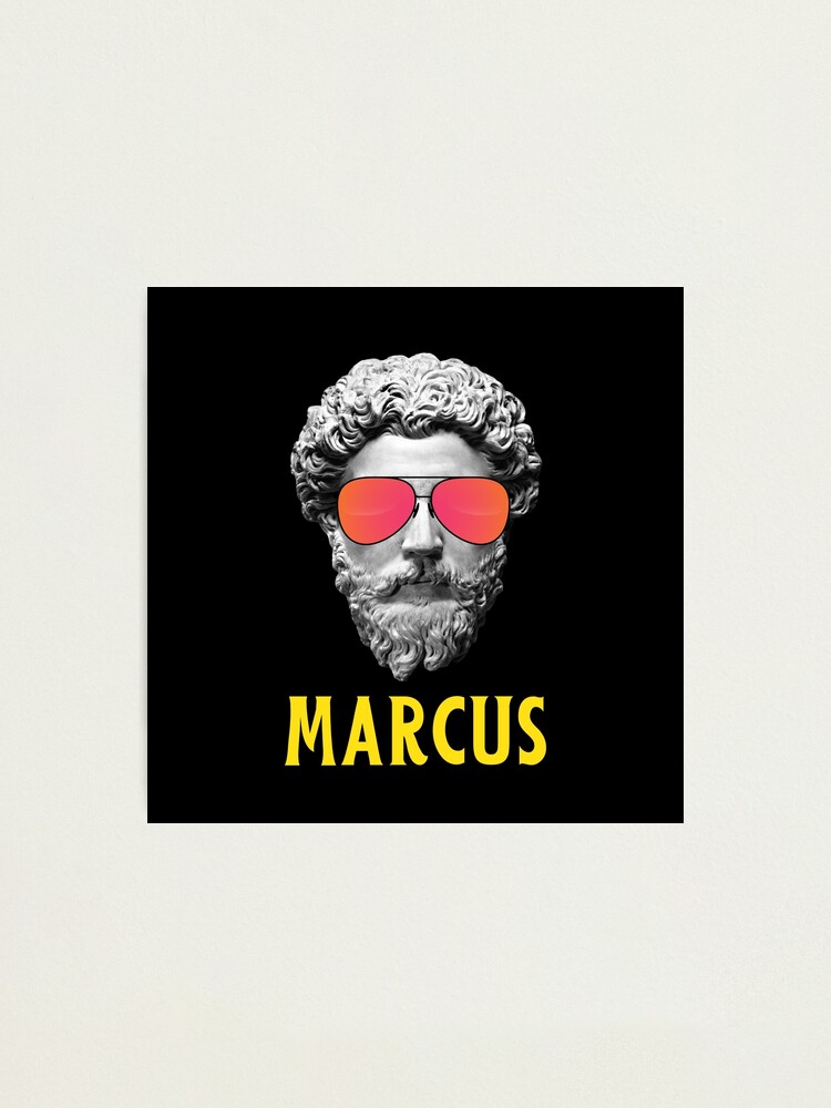 Marcus Aurelius Sunglasses T-Shirt Funny Stoic