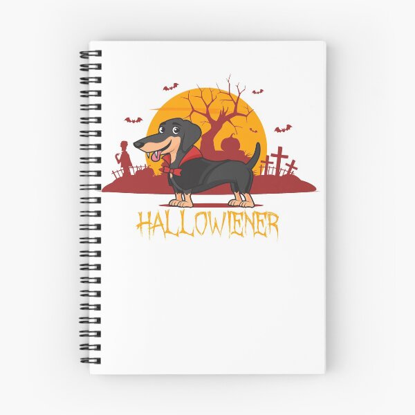 Item preview, Hallowiener: Halloween Dachshund T-shirt designed and sold by dogdressup.