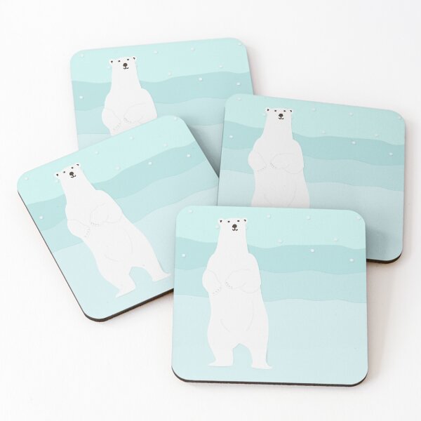 Item preview, Polor Bear In the Snow designed and sold by Pink Pineapple Works.