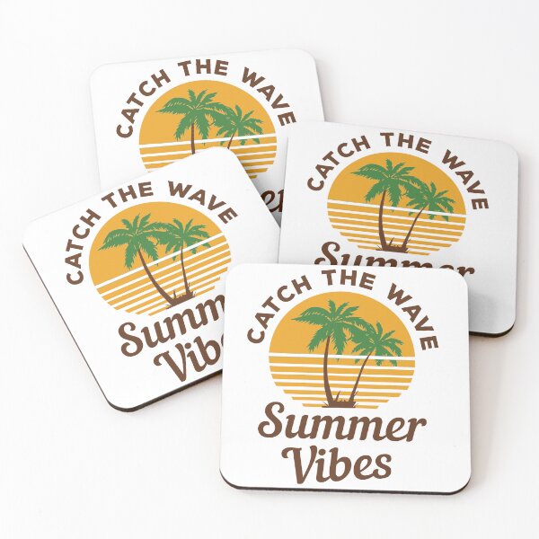 Item preview, Catch The Wave Summer Vibes designed and sold by FanityPrints.