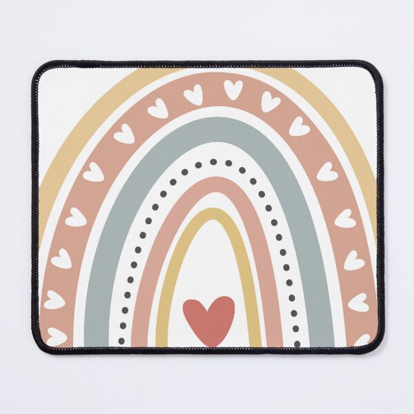 Item preview, Boho mini heart rainbow designed and sold by coolpinkbox.