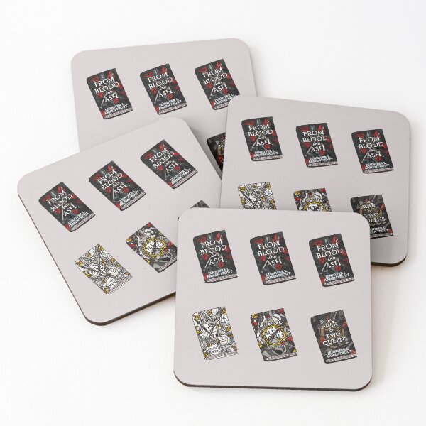 Item preview, Blood and Ash books designed and sold by lalashellsArt.