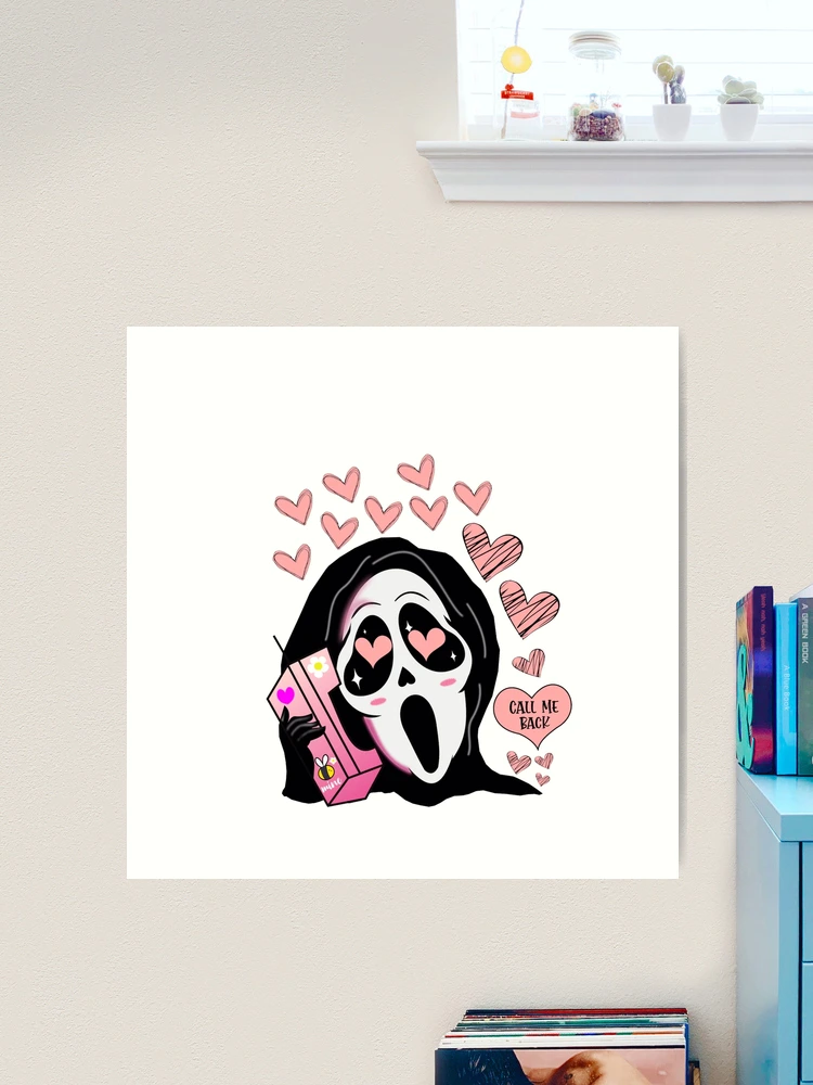 Cute Scream outlets Ghostface ‘Call Me?’ Painting