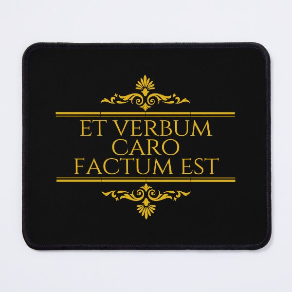 Item preview, Et Verbum Caro Factum Est - And the Word became Flesh - Biblical Latin designed and sold by ElementJourney.