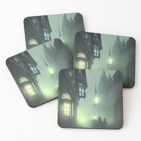 Item preview, Dark fantasy, victorian city and concept art designed and sold by Dicoart.
