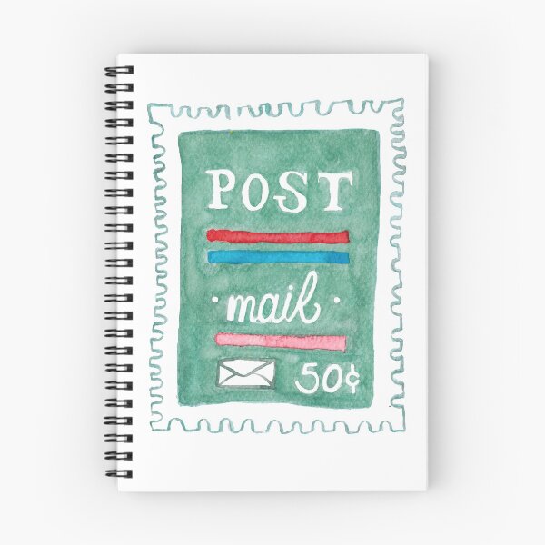Item preview, Watercolor Postal Stamps designed and sold by AK & Co..