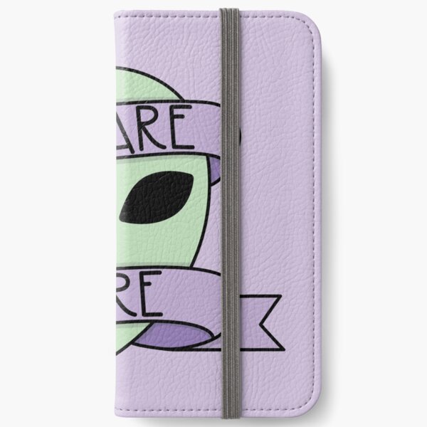 We Are Here (Purple) iPhone Wallet