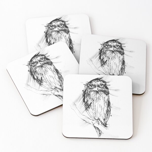 Item preview, Seriously - One Tawny Frogmouth with attitude designed and sold by Running Duck Studio.