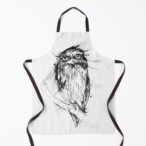 Item preview, Seriously - One Tawny Frogmouth with attitude designed and sold by Running Duck Studio.