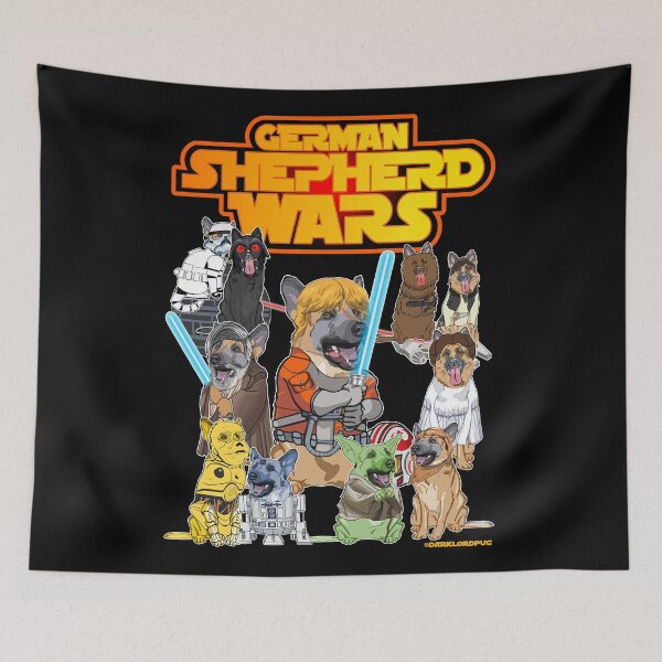 Item preview, German Shepherd Wars designed and sold by darklordpug.