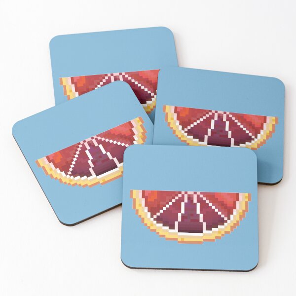 Item preview, pixel blood orange designed and sold by autumnalmanac.