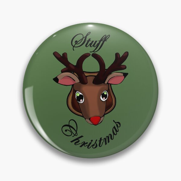 Item preview, Rompecabezas de Stuff Christmas * Rudolf el reno de nariz roja * Taxidermia * Camuflaje * Merry Hunting designed and sold by MyThingNow.