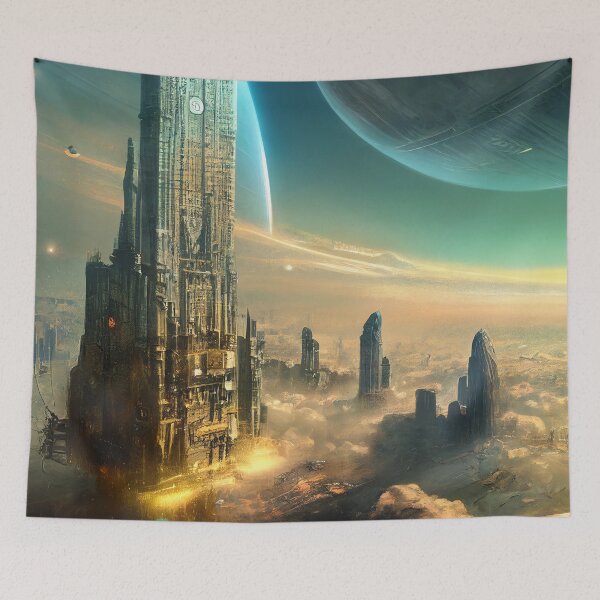 Item preview, Future Cityscape  designed and sold by DreamsDivine.