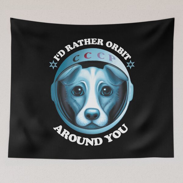 Item preview, I'd Rather Orbit Around You | Dog Adoption designed and sold by TMBTM.