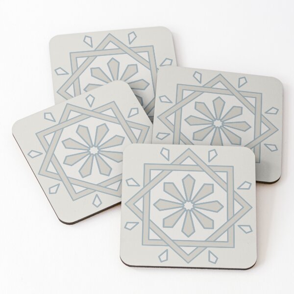 Item preview, Geometric Pattern: Azila: Bluestone designed and sold by Red Wolf.