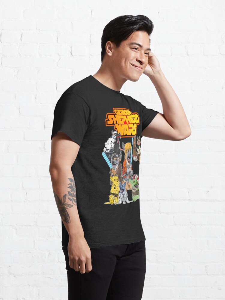 Alternate view of German Shepherd Wars Classic T-Shirt