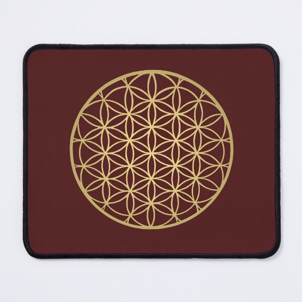 Item preview, Flower of Life Mandala Gold designed and sold by teenugs.