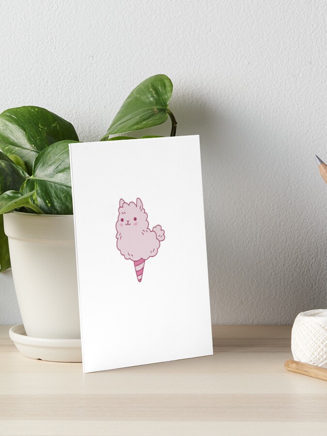 Kawaii Cotton Candy | Art Board Print