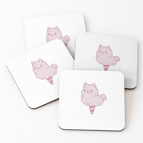 Item preview, Cute cotton candy llama designed and sold by Bellaco.