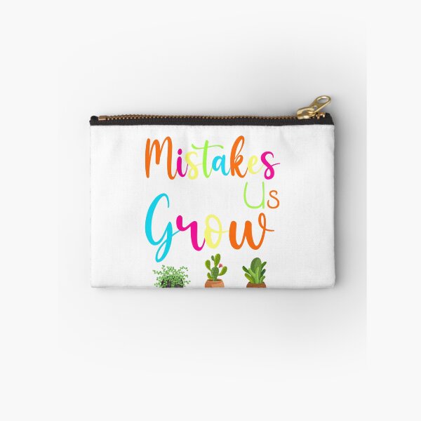 Item preview, Mistakes Help Us Grow Growth Mindset Motivational Houseplant designed and sold by ShakitaMa.
