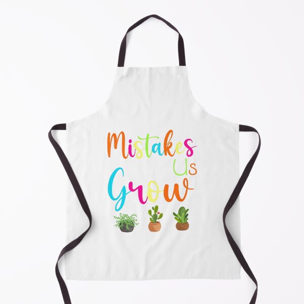 Item preview, Mistakes Help Us Grow Growth Mindset Motivational Houseplant designed and sold by ShakitaMa.