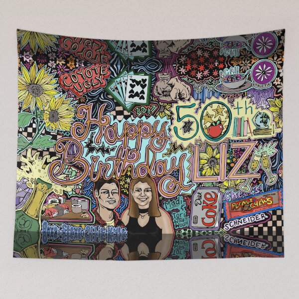 Item preview, Allie- Tapestry designed and sold by Tess Arden.