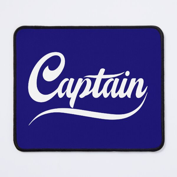 Item preview, Captain Marine nautical Graphic Text designed and sold by BluedarkArt.