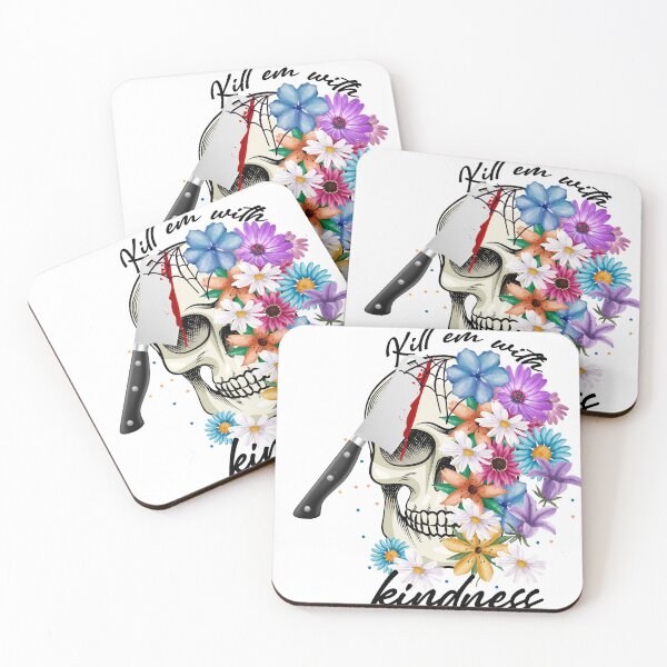 Item preview,  Halloween Kill em with kindness designed and sold by coolpinkbox.