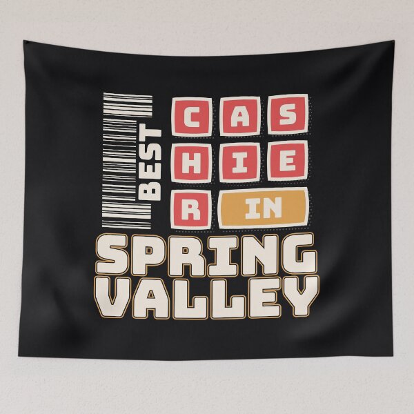 Item preview, Best Cashier In Spring Valley | Spring Valley San Diego California | Spring Valley Cashier designed and sold by DrawingBoard.