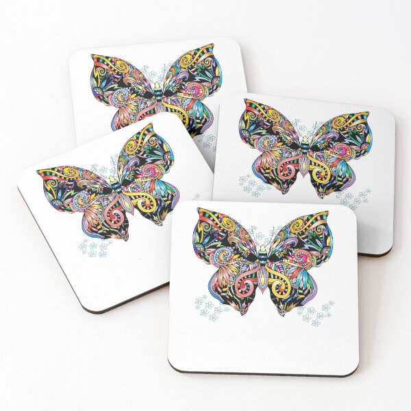 Item preview, Butterfly mandala designed and sold by Tiny-Love ⭐⭐⭐⭐⭐.