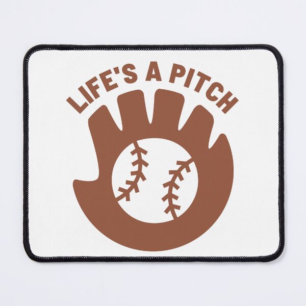 Item preview, Life's A Pitch designed and sold by SwejdDesign.